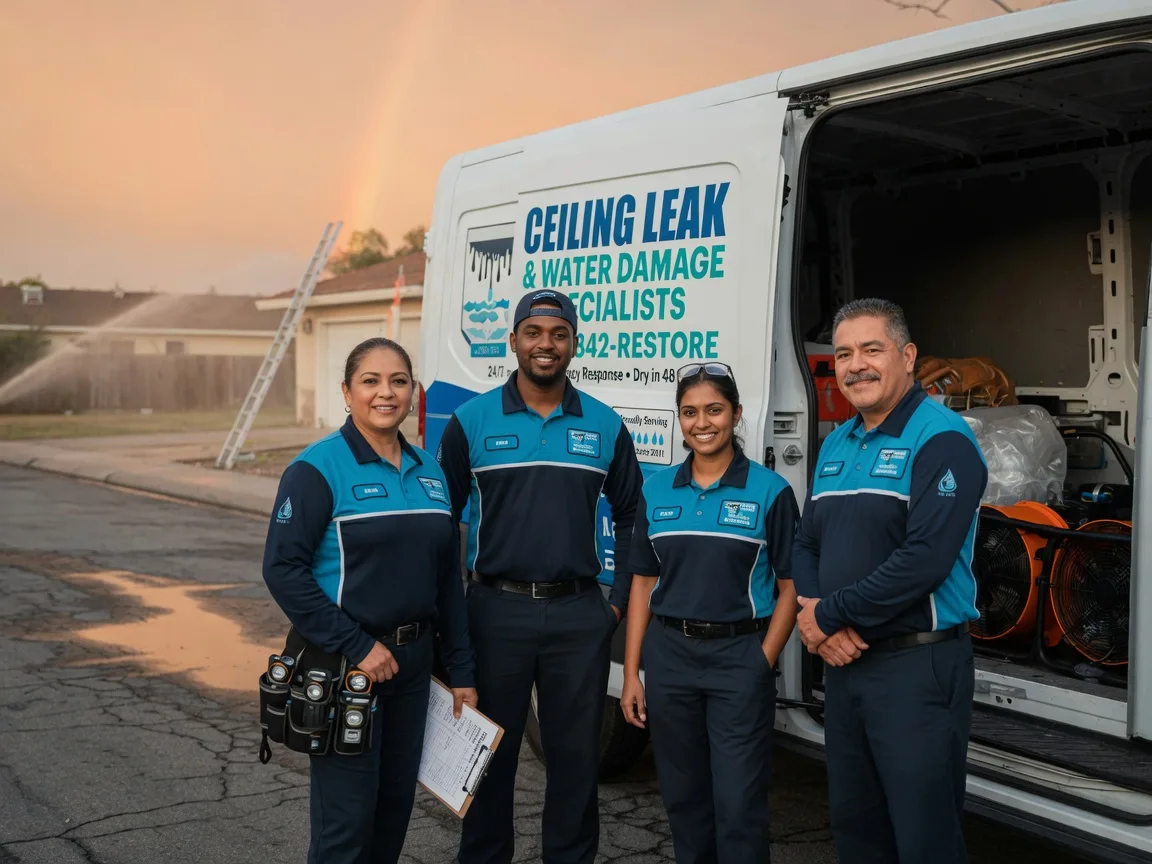 Ceiling Leak Cleanup company in Belmont, NH
